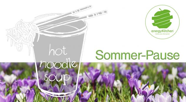 Hot Noodle Soup Sommer Pause