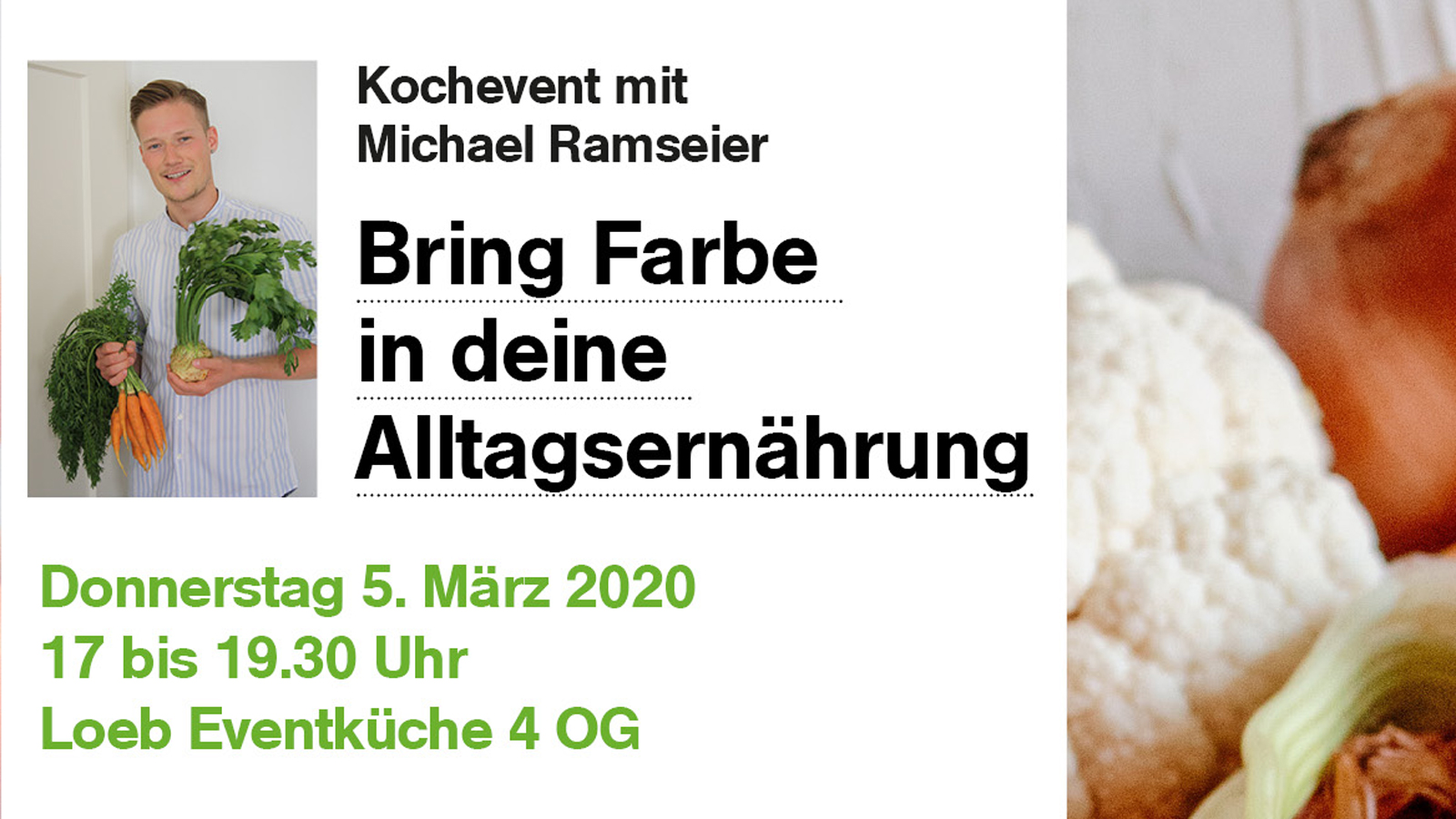 Kochevent I Michael Ramseier I Showkücher I 5. März 2020